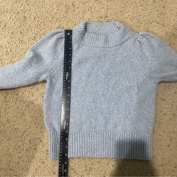 Maeve Anthropologie Women’s Blue Gray Cowl & Turtlenecks Sweater Size XS - Picture 12 of 14